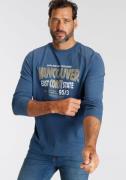 Man's World Shirt met lange mouwen Lange mouw, bedrukt, ronde halslijn...