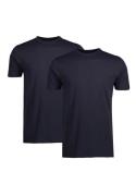 Lerros T-shirt LERROS dubbelpack T-shirt ronde hals in premium katoenk...