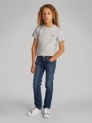 Calvin Klein Slim fit jeans DARK BLUE VISUAL SLIM voor kinderen tot 16...