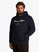 Tommy Hilfiger Sweatshirt BT-SCRIPT LOGO HOODY-B in grote maten, logob...
