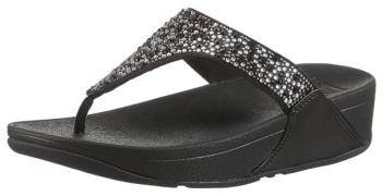Fitflop Teenslippers LULU CRYSTAL , sandaal, muiltje met sierstenen