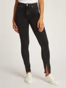 Calvin Klein Skinny fit jeans High rise super-skinny met stone-wash lo...