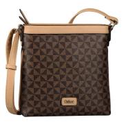 Gabor Schoudertas Barina van imitatieleer met kenmerkende all-over pri...