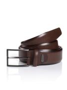 MONTI Leren riem Bordeaux