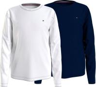 Tommy Hilfiger Underwear Shirt met lange mouwen 2P CN TEE LS met merkl...
