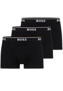 BOSS Boxershort TRUNK 3 PACK BOSS opdruk op de tailleband (3 stuks)