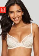 Lascana Beugel-bh FLORA met fijne kant en edel glinsterend accessoire,...