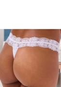 Vivance String met bloeiende kant rondom de band
