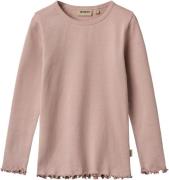WHEAT Shirt met lange mouwen Rib T-Shirt L/S Ida