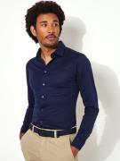 Desoto Overhemd met lange mouwen Jersey overhemd Casual Kent lange mou...