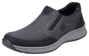 Rieker Instappers , instapschoen, lage schoen met stretch-inzetten