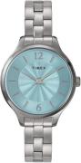 Timex Kwartshorloge PEYTON Polshorloge, dameshorloge, roestvrijstalen ...