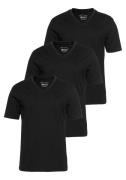 Man's World Shirt met V-hals Korte mouwen, van katoen (3-delig, Set va...
