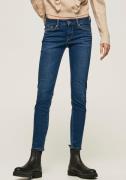 Pepe Jeans Skinny fit jeans SOHO in 5-pocketsstijl met 1-knoop en stre...