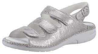 Waldläufer Sandalen GUNNA , zomerschoen, sandaal, sleehak, in metallic...