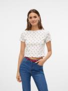 Vero Moda Shirt met korte mouwen VMHARRY SS O-NECK TOP JRS NOOS