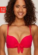 Vivance Push-up-bh ANNA met beugel en vrouwelijke strik aan de voorkan...
