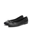 Tommy Hilfiger Ballerina's TOE CAP LEATHER BALLERINA