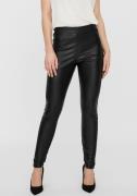 Vero Moda Imitatieleren broek VMGANA MR PL LEGGING