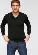 OLYMP Trui met V-hals OLYMP brei casual klassieke brei-pullover