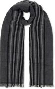 Cinque Gebreide sjaal Chico uit zacht materiaal met lengtestrepen, gem...