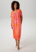 Aniston CASUAL Zomerjurk met extravagante, grafische print