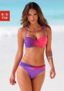 Lascana Beugelbikini in bandeaumodel in een modieus kleurverloop