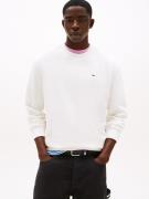 TOMMY JEANS Sweatshirt TJM REG S FLAG CREW Met geborduurd merklogo op ...