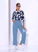 Creation L Gedessineerde blouse