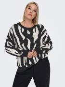 ONLY CARMAKOMA Gebreide trui CARMONTANA LS JQ LOOSE O-NECK KNT