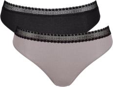 Sloggi Tai slip GO Ribbed Ribstructuur (Set van 2)