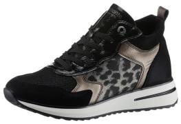 Remonte Sneakers met sleehak vrijetijdsschoen, high-top sneaker, veter...