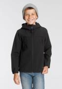 Icepeak Softshell-jack KONAN JR van winddicht en waterafstotend materi...