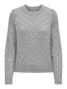 Only Trui met ronde hals ONLALBA L/S GLITTER O-NECK CC KNT