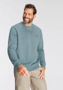 Man's World Sweatshirt Lange mouwen, basic-stijl, effen, ronde hals