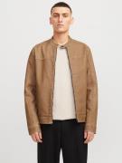 Jack & Jones Imitatieleren jack JJEWARNER WASHED PU JACKET NOOS