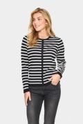 Saint Tropez Vest MilaSZ Striped Cardigan