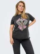 ONLY CARMAKOMA T-shirt CARLUCY LIFE REG S/S TOP JRS NOOS