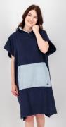 DEPROC Active Poncho Badponcho PARLEE BEACH Badponcho met grote kangoe...