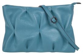 Cluty Schoudertas echt leer, made in italy