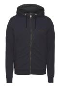 Ragwear Sweatshirt PATRY CORE met capuchon en koord en doorlopende rit...