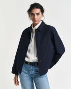 Gant Korte jas SHORT COTTON CAR COAT met lichte a-lijn silhouet