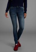 Arizona Skinny fit jeans Met geren extra-strakke been snit, lage taill...