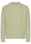 Boss Orange Sweatshirt WeSmallcrew met logo op borsthoogte