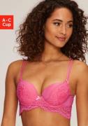 Lascana Push-up-bh Valentina met extravagante kanten details, lingerie
