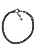 Firetti Edelstalen armband Sieraad cadeau dubbele panzerketting schake...