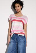 STREET ONE Shirttop met gestreept patroon