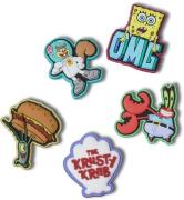 Crocs Schoenbutton Jibbitz™ Spongebob Speldjes met verschillende motie...