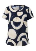 s.Oliver BLACK LABEL Blouse met korte mouwen met print all-over