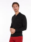 Tommy Hilfiger Schipperstrui PIMA ORG CTN CASHMERE ZIP MOCK